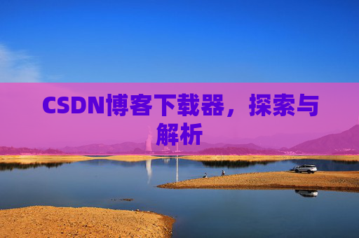 CSDN博客下载器，探索与解析