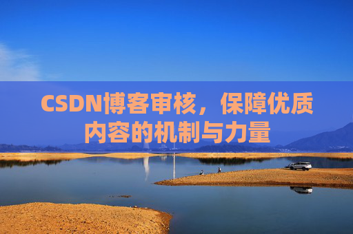 CSDN博客审核，保障优质内容的机制与力量